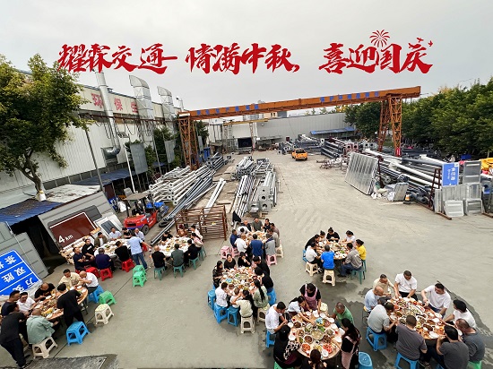 耀霖交通|国庆中秋双节同庆暖厂区